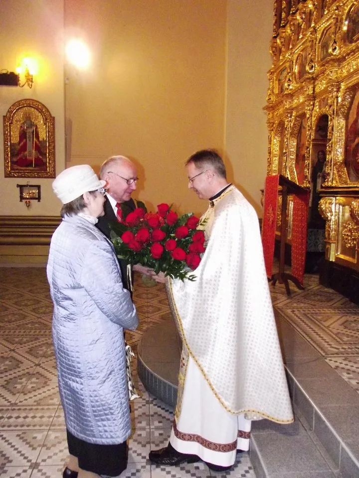 Привітання владики номіната – Євгена