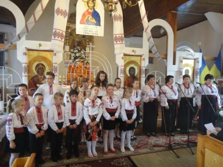 В неділю 29.06.2014 в грекокатолицькій церкві Святого Миколая в Банях Мазурських вшановано Кобзаря