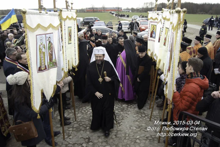 У Млинах вшанували автора державного гімну України отця Михайла Вербицького