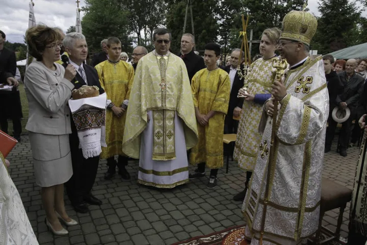 Празник у Хшанові  св. Апостолів Петра і Павла очолив Владика Євген (Попович)