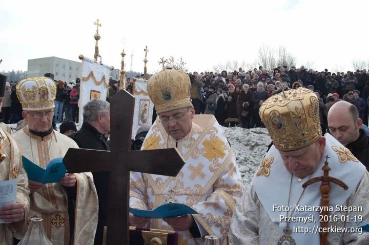 Przemyśl: katolicy obrządku bizantyjskiego i łacińskiego wspólnie świętowali Jordan