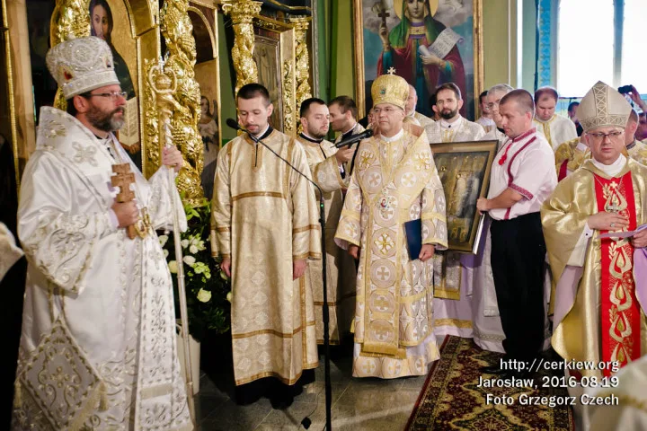 Reportaż z uroczystości 20 lecia koronacji ikony „Brama Miłosierdzia” w Jarosławiu – 19-08-2016
