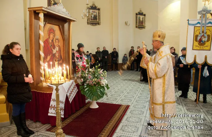 Урочистості з нагоди завершення Святого Року Милосердя у Перемиському Соборі