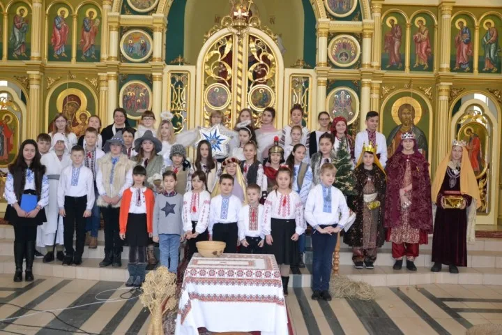 КОЛЯДНИКИ В ОЛЬШТИНСЬКИЙ ЦЕРКВІ