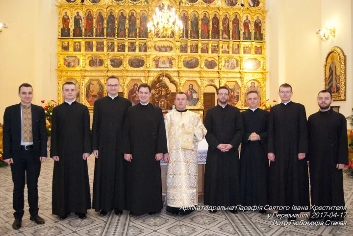 Дияконські свячення Адріяна Лихача в Перемиському Соборі