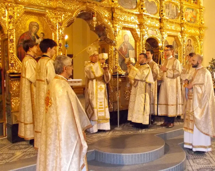 У Перемишлі Митрополит Перемисько – Варшавський Архієпископ Євген Попович літургійні відправи Різдав Христового