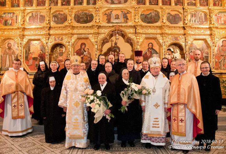 Ювілй 75-ліття монашого життя с. Христини Делявської і с. Гліби Бойчук у Перемишлі