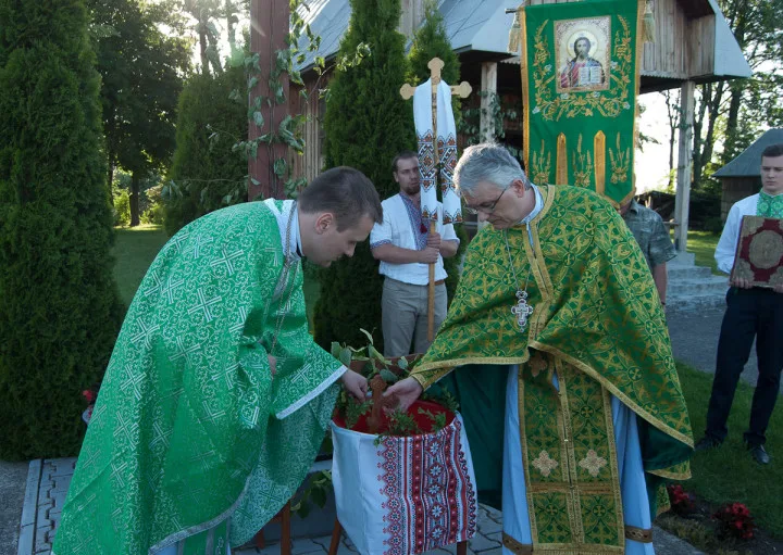 Празник в парафіїї Пресвятої Тройці в Поздячі, що на Перемищині