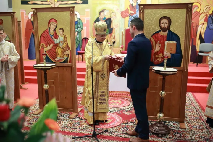 ВРУЧЕНО МЕДАЛЬ ТА ГРАМОТУ БЛАЖЕННОГО ЙОСАФАТА КОЦИЛОВСЬКОГО