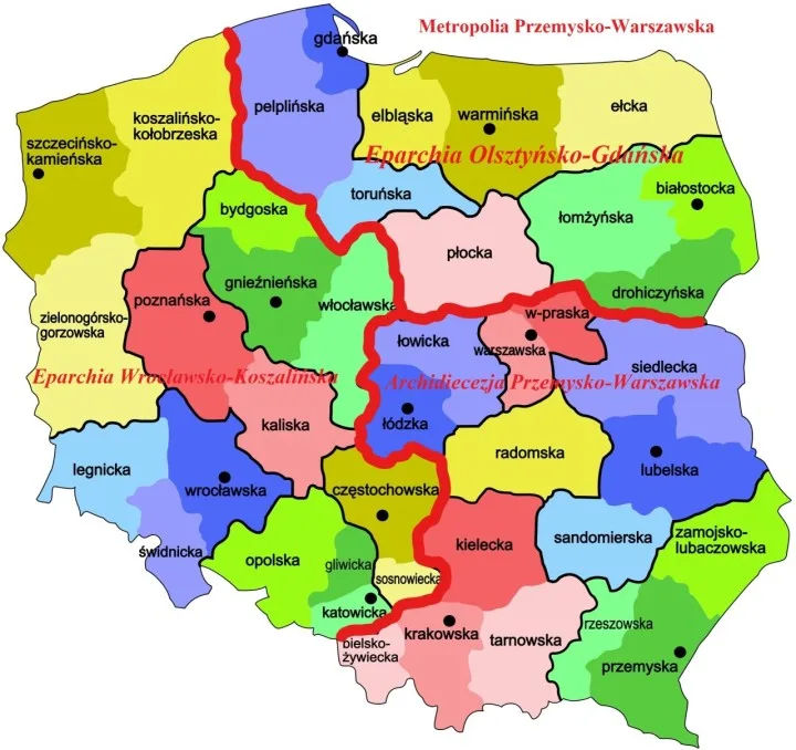 Przewodniczący Episkopatu gratuluje utworzenia nowej eparchii