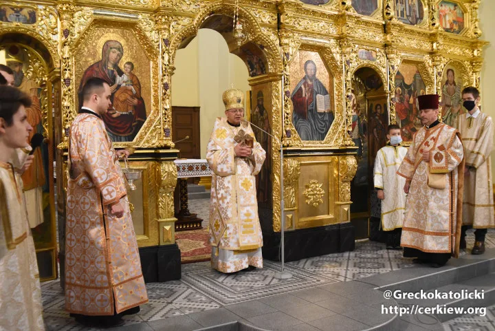 У Перемишлі Митрополит Перемисько – Варшавський Архієпископ Євген Попович очолив літургійні відправи в Неділю перед  Різдвом Христовим