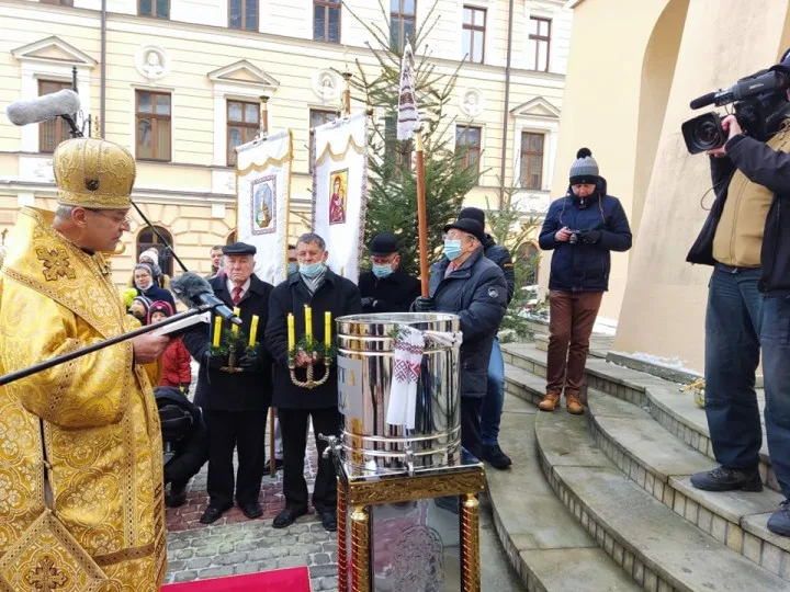 Сьогодні ретрансмісія з богослужень Богоявлення Господнього  з Перемишля на каналі TVP1 о год. 12.55