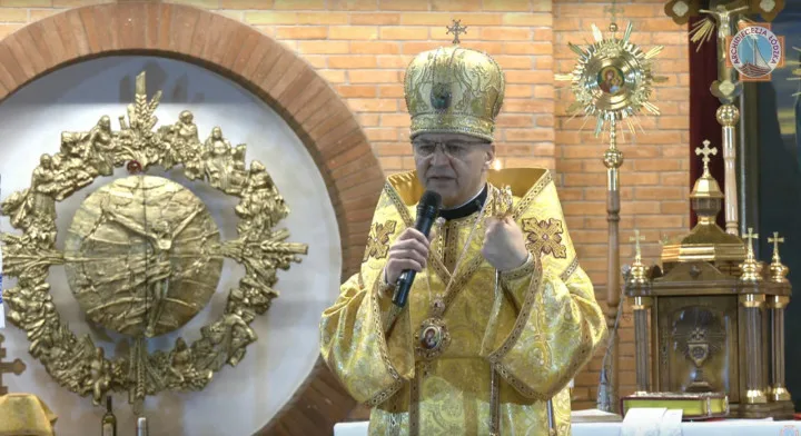 Arcybiskup Eugeniusz Popowicz Metropolita Przemysko-Warszawski przewodniczył Boskiej Liturgii w łódzkiej parafii p.w. Ofiarowania Pańskiego