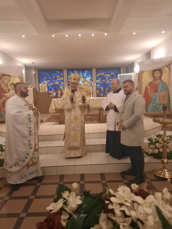Архієпископ і Митрополит Євген Попович відвідав грекокатолицьку парафію в Прушкові