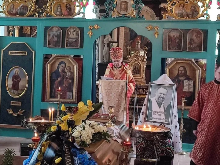 Uroczystości pogrzebowe św. p. ks. Grzegorza Nazara w Parafii św. Mikołaja w Cyganku na Żuławach