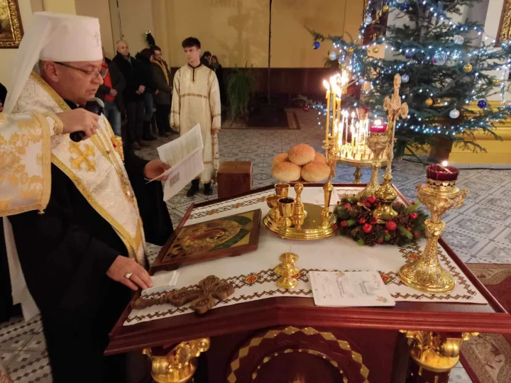У Перемишлі Митрополит Перемисько – Варшавський Архієпископ Євген Попович очолив літургійні відправи в навечеря Різдав Христового