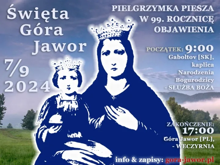 Rocznicowa pielgrzymka na Świętą Górę Jawor (7.09.2024)