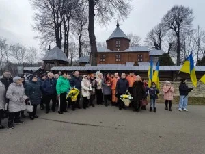 Вшанування 154-ї річниці дня смерті отця Михайла Вербицького, композитора та автора музики до Державного Гімну України, в Млинах (Польща) де похований композитор.